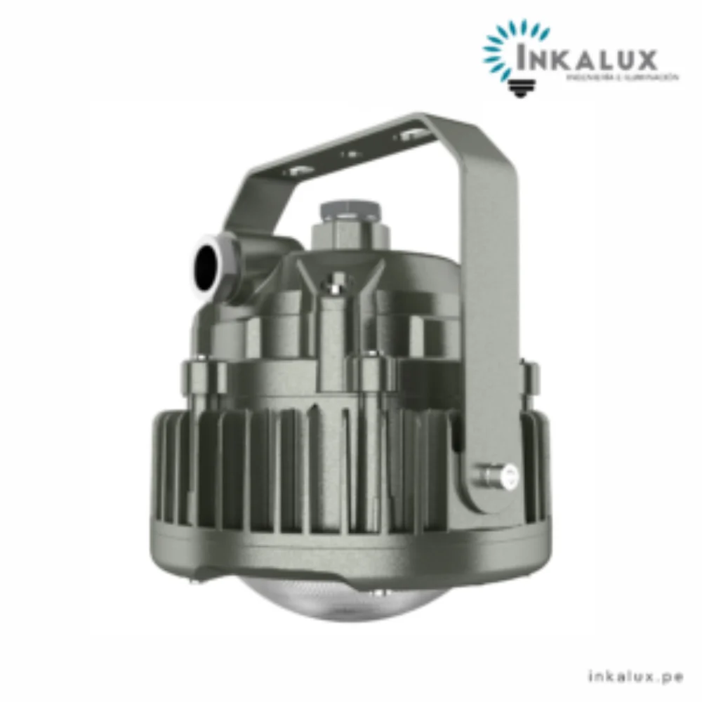 Luminaria LED Antiexplosiva 90W – Certificada ATEX IECEx | IP66 IK10 Clase I | 5700K - Imagen 5