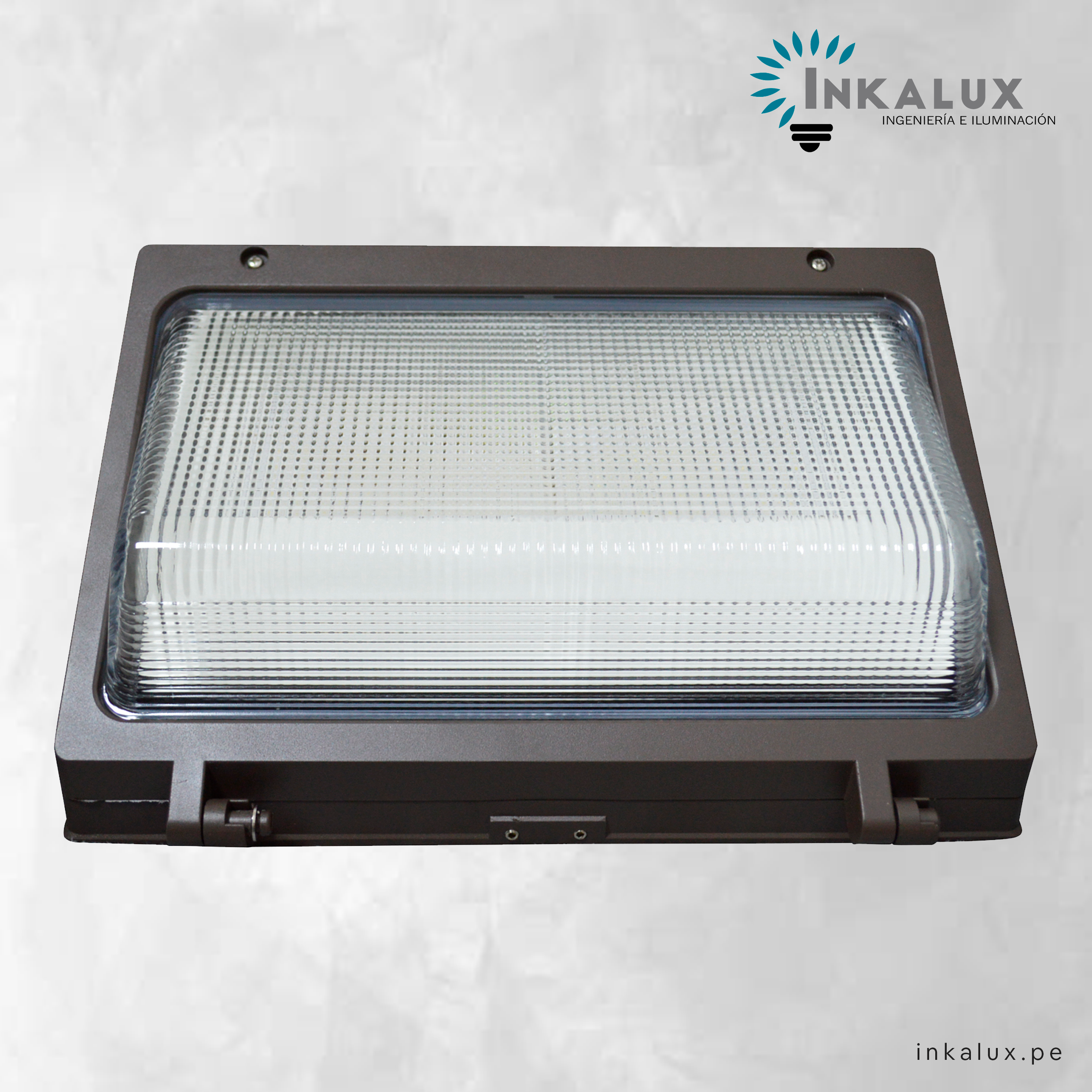 Luminaria Wall Pack LED Alta Gama INKALUX – Serie WP900 | 45W IP66 IK09 | Disponible en 3000K – 4000K – 6000K - Imagen 2