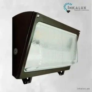 Luminaria Wall Pack LED Alta Gama INKALUX – Serie WP900 | 60W IP66 IK09 | Disponible en 3000K – 4000K – 6000K