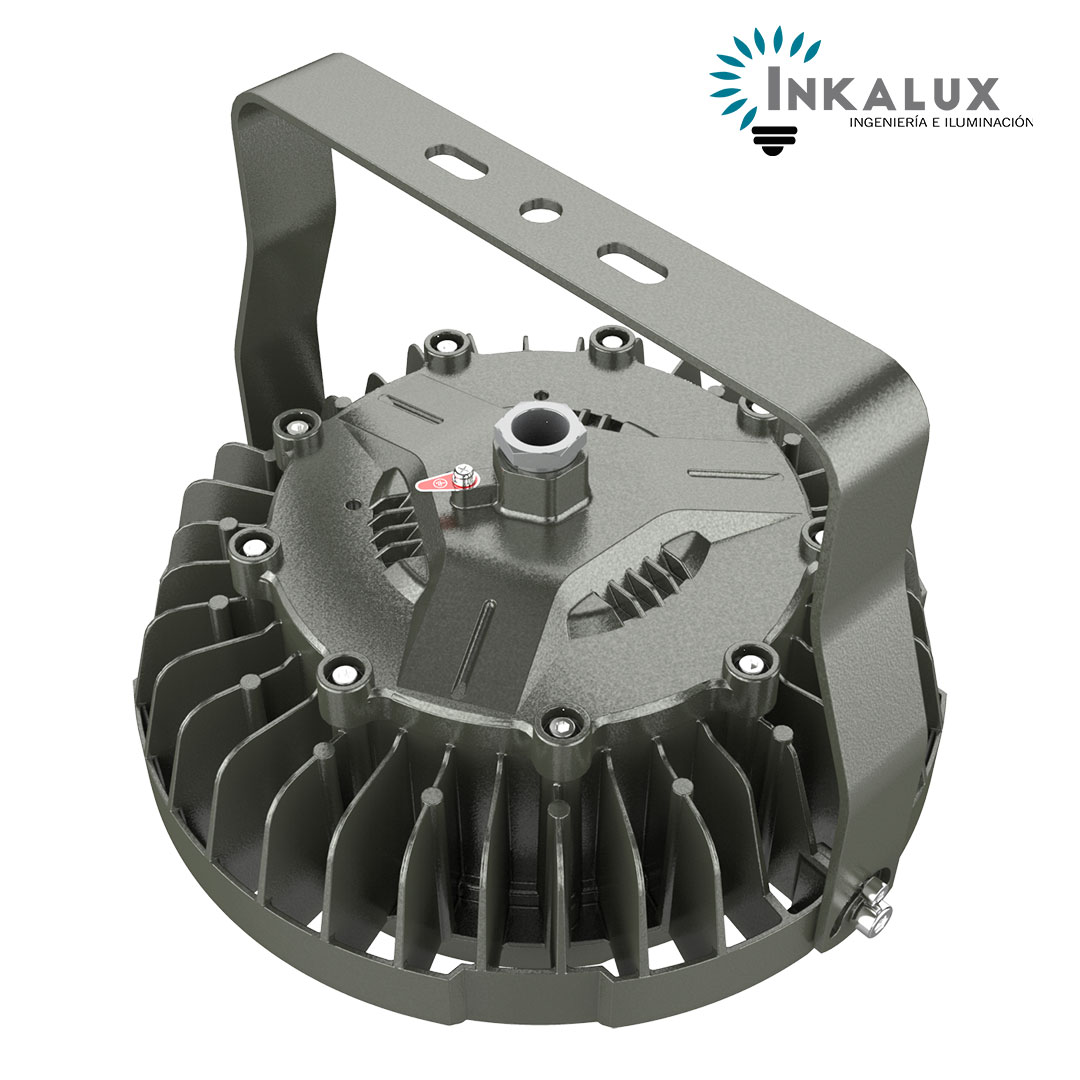 Luminaria LED Antiexplosiva 150W – Certificada ATEX IECEx | IP66 IK10 Clase I | 5700K - Imagen 4