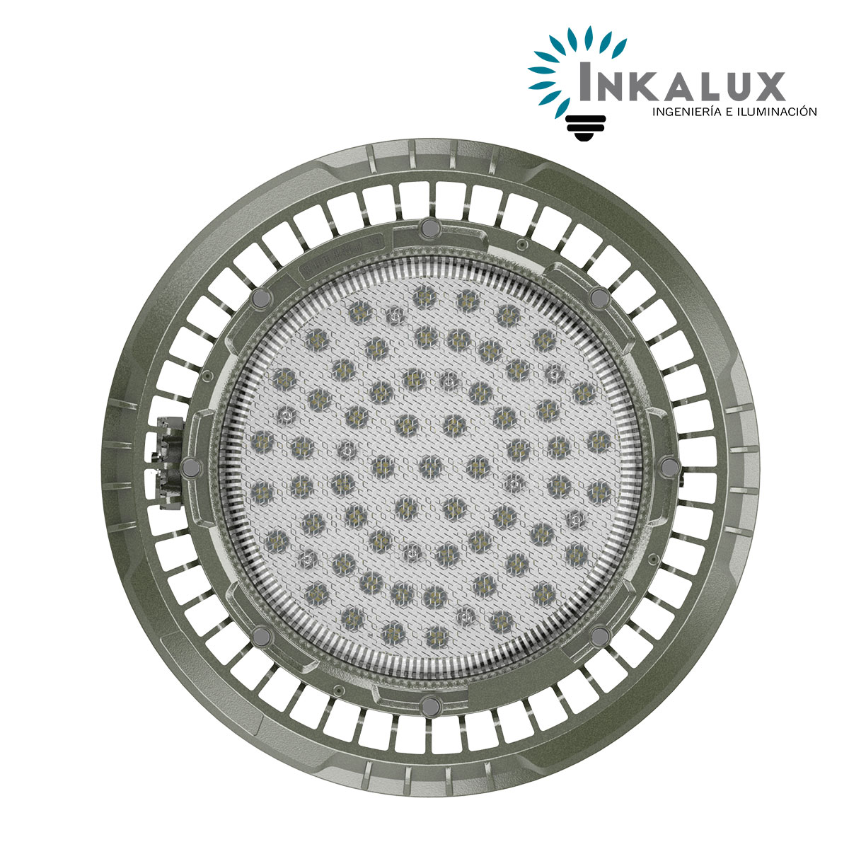 Luminaria LED Antiexplosiva 250W ATEX-EX IP66 IK10 – INKALUX EX-ZONE VISION - Imagen 6