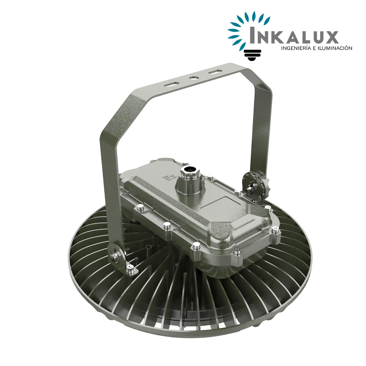 Luminaria LED Antiexplosiva 250W ATEX-EX IP66 IK10 – INKALUX EX-ZONE VISION - Imagen 7