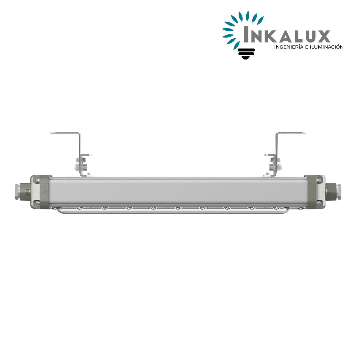 Luminaria LED Antiexplosiva Lineal 60W ATEX IP66 IK10 – INKALUX EXD-GUARD LINEAR - Imagen 7