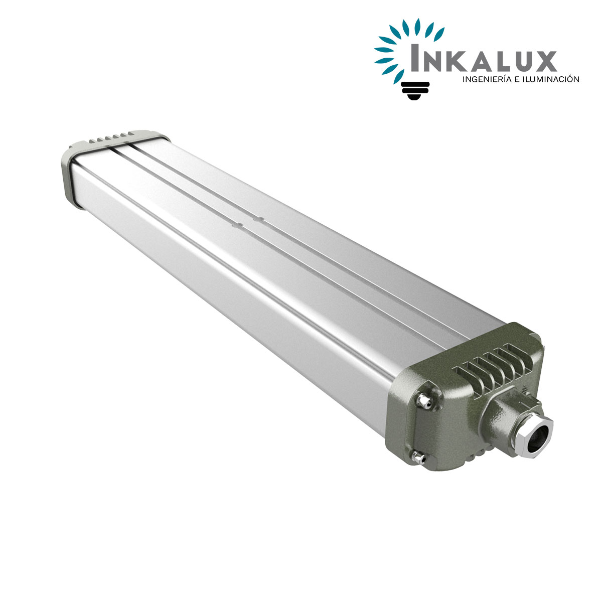 Luminaria LED Antiexplosiva Lineal 60W ATEX IP66 IK10 – INKALUX EXD-GUARD LINEAR - Imagen 9