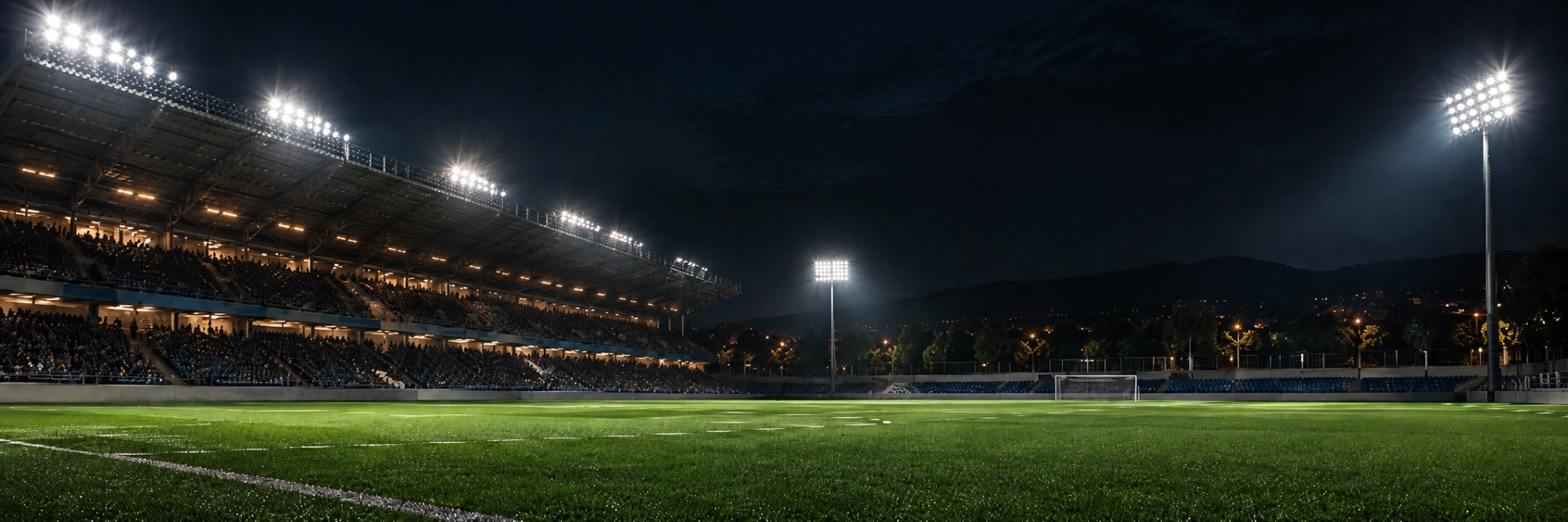Iluminación LED para campos de fútbol y estadios INKALUX