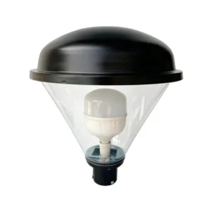 Farola LED ornamental Esfera Clara 60W–150W INKALUX