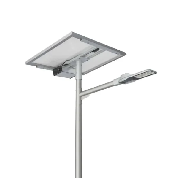 Farola solar LED dividida para calles