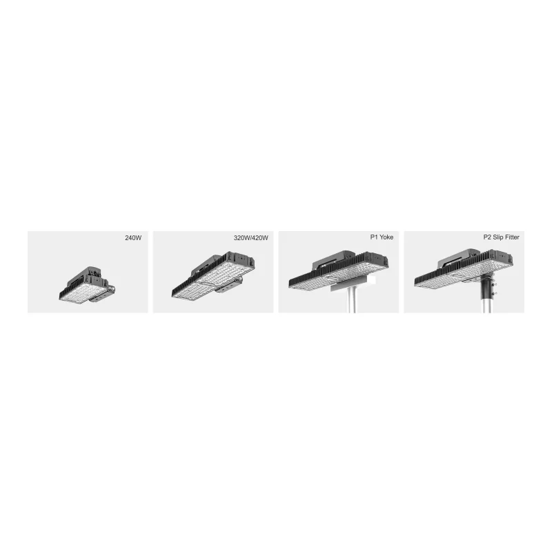 Luminaria LED para cancha de pádel ROKEE G19 240W–420W - detalle 1