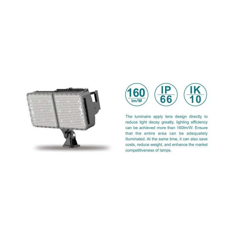 Luminaria LED para estadio ROKEE G15(B) 1200W–4800W - detalle 3