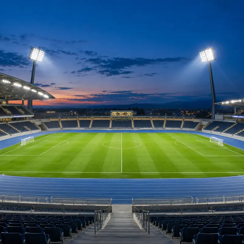 Luminarias LED para estadios y canchas deportivas