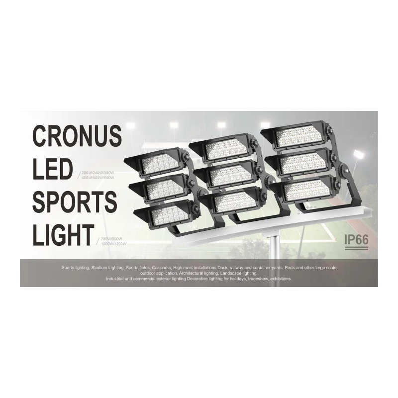 Proyector LED para campo deportivo ROKEE G11 200W–1200W - detalle 1