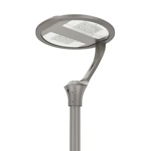Series Halo Luminaria Exterior para Poste de Brazo Simple o Doble
